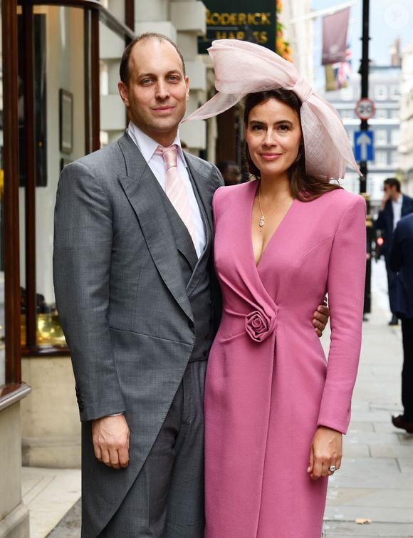 Sophie Winkleman, Lord Frederick Windsor - Mariage de Flora Alexandra Ogilvy et Timothy Vesterbergà l'église St James's Piccadilly à Londres, Royaume Uni, le 10 septembre 2021. Photo par AGENCE / BESTIMAGE