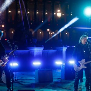 Exclusif - Jean-Louis Aubert - Tournage de l'émission "La grande soirée du 31 décembre de Paris" sur la place de la Concorde à Paris, diffusée le 31 décembre sur France 2
©Christophe Clovis / Bestimage