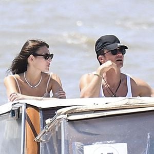 Vittoria Cerreti à Venise pour le mariage de Jeff Bezos, en juillet 2025, avec Orlando Bloom. Backgrid UK/ Bestimage