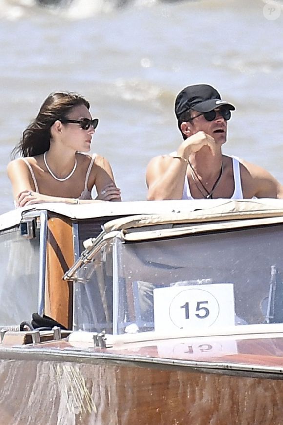 Vittoria Cerreti à Venise pour le mariage de Jeff Bezos, en juillet 2025, avec Orlando Bloom. Backgrid UK/ Bestimage