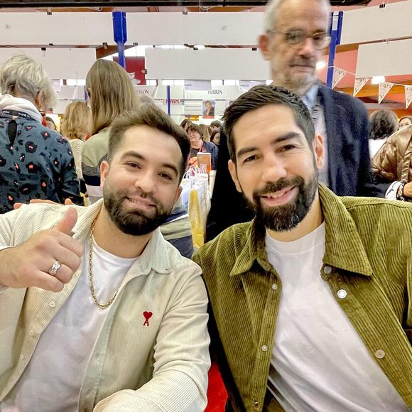 Kendji Girac et Nikola Karabatic - Les célébrités en dédicace à la 43ème Foire du Livre de Brive (7 - 9 novembre 2025), le 8 novembre 2025.
© Fabien Faure / Bestimage