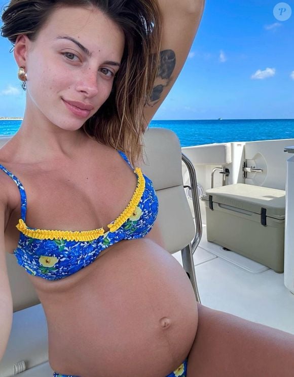 Sur instagram, Giuseppa a pris plaisir à immortaliser les moments clé de sa grossesse