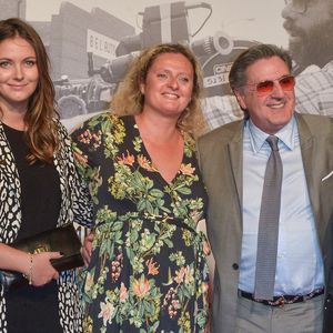 Nelly Auteuil, Aurore Auteuil, Daniel Auteuil, Aude Ambroggi assistant à la cérémonie d'ouverture du 11e Festival Lumière de Lyon à la Halle Tony Garnier à Lyon, France, le 12 octobre 2019. Photo Julien Reynaud/Aps-medias/Abaca