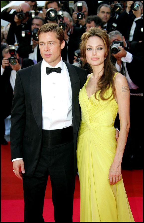 Brad Pitt et Angelina Jolie - Montée des marches du film "Ocean's Thirteen" au 60e festival de Cannes en 2007 Guillaume Gaffiot/Bestimage