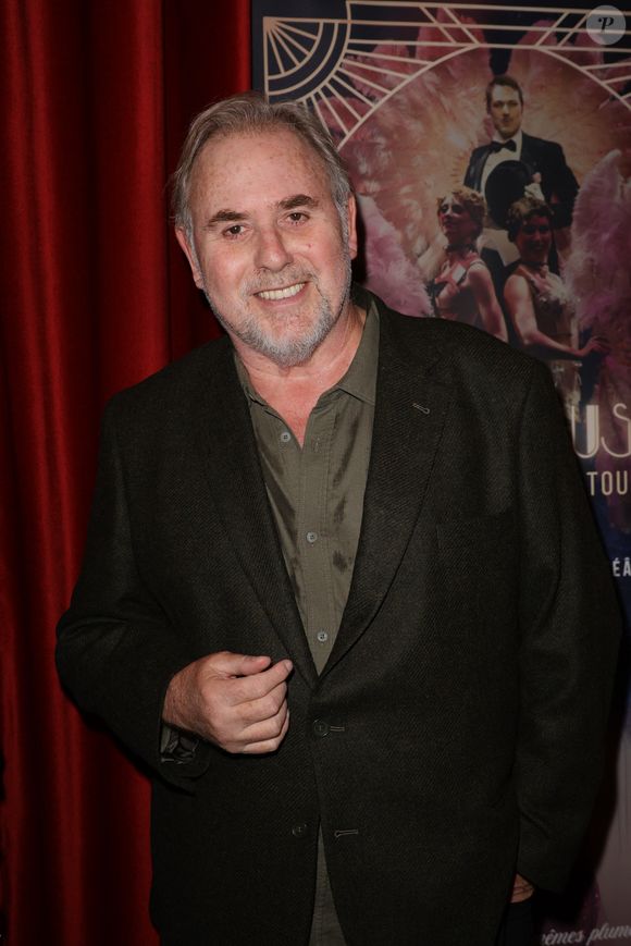 Philippe Risoli - Générale de la comédie musicale "Victor Lustig, l'homme qui vendit la Tour Eiffel" au théâtre Bobino à Paris le 22 octobre 2025. © Coadic Guirec/Bestimage