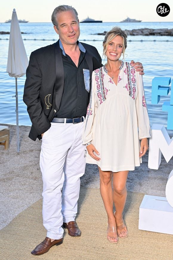 Fabrice Deville et Aurore Delplace lors d'une soirée « After Party » au Neptune, dans le cadre du 65e Festival de la télévision de Monte-Carlo, le 13 juin 2026 à Monte-Carlo, Monaco. Photo de Julien Reynaud/APS-Medias/ABACAPRESS.COM