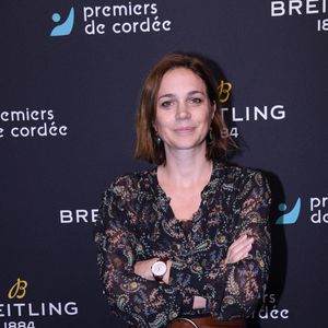 Exclusif - Nathalie Péchalat - Dîner de charité Breitling à la Samaritaine pour l’association "Premiers de Cordée" à Paris le 14 novembre 2022.  © Rachid Bellak/Bestimage