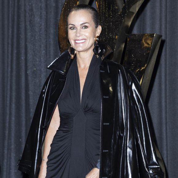 Laeticia Hallyday au photocall du défilé Saint Laurent, Collection Prêt-à-porter Printemps / Eté 2025 dans le cadre de la Fashion Week de Paris.
© Olivier Borde / Bestimage