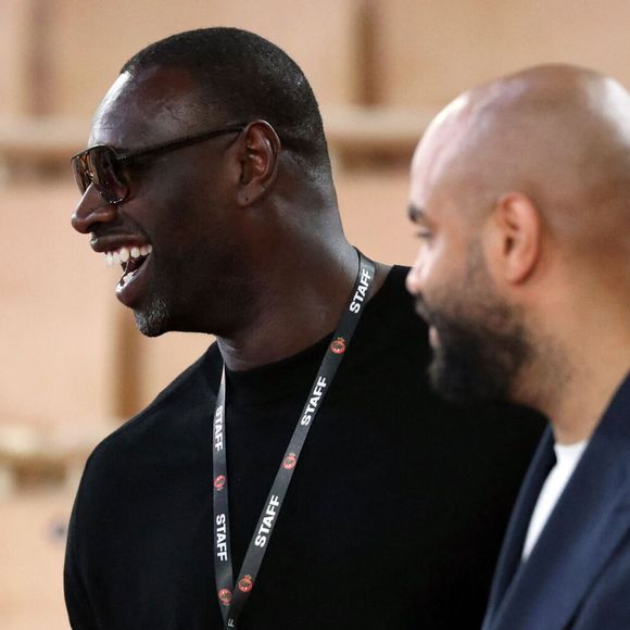 Omar Sy - Célébrités assistent à la victoire de Monaco qui a remporté le match 4 de la finale de Betclic Élite face à Paris (80-74), Monaco le 22 juin 2025. © Stephane Pillaud / PsnewZ / Bestimage
