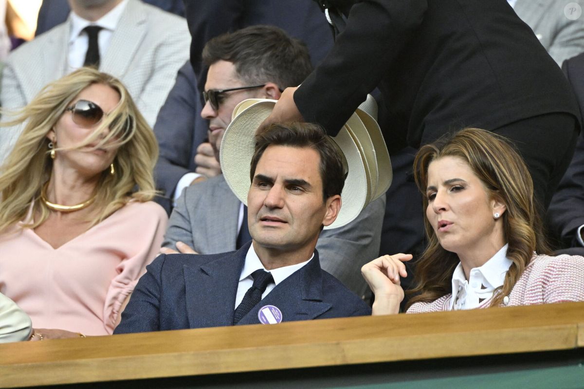 Photo Roger Federer Et Sa Femme Mirka Assistent Au Tournoi De Tennis 