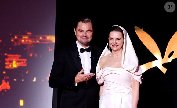 Leonardo DiCaprio, Juliette Binoche - Cérémonie d'ouverture du 78ème Festival International du Film de Cannes, au Palais des Festivals à Cannes. Le 13 mai 2025.
© Borde-Jacovides-Moreau / Bestimage