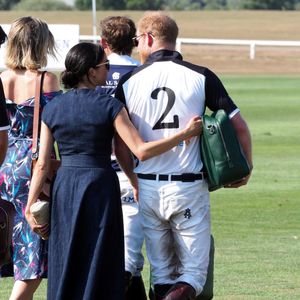 Le prince Harry et Meghan Markle à la Coupe ISP Hanz de Sentebale à Windsor au Royaume-Uni, le 26 juillet 2018.

Photo : Agence / Bestimage