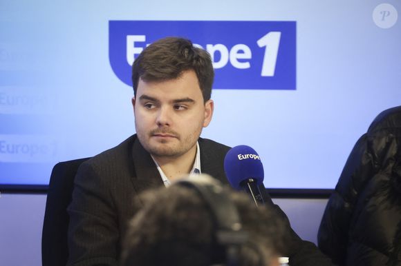 Gauthier Le Bret sur le plateau de l'émission "On marche sur la tête" en direct sur Europe 1 le 29 janvier 2025.

© Jack Tribeca / Bestimage