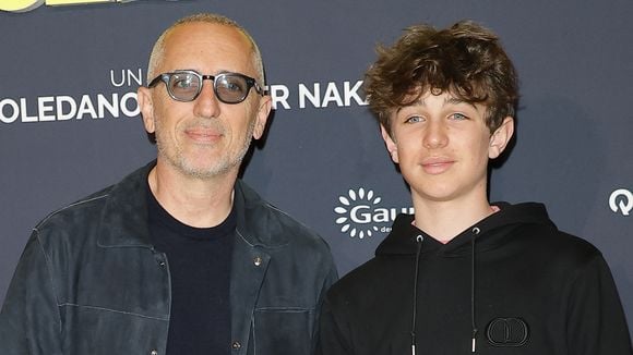 Gad Elmaleh prend la pose aux côtés de son fils Raphael, 12 ans : il est le portrait craché de sa mère Charlotte Casiraghi