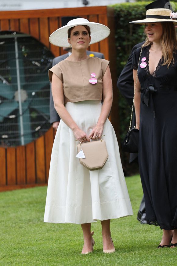 La princesse Eugenie au quatrième jour du Royal Ascot, au Royaume-Uni, le 20 juin 2025. © Stephen Lock/i-Images/ABACAPRESS.COM