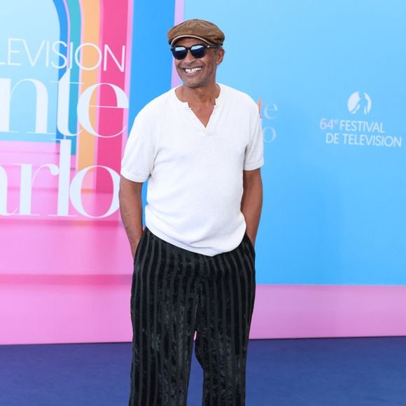 Yannick Noah au photocall de Mort sur terre battue lors du 64ème Festival de Télévision de Monte Carlo au Grimaldi Forum de Monaco, le 16 juin 2025. Dernis Guignebourg/Bestimage