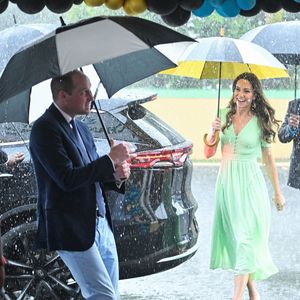 Le prince William et Catherine (Kate) Middleton  visitent l'école primaire Sybil Strachan à Nassau aux Bahamas, le 25 mars 2022. Le duc et la duchesse de Cambridge visitent le Belize, la Jamaïque et les Bahamas au nom de sa Majesté la reine à l'occasion du jubilé de platine.
©Backgrid UK/ Bestimage