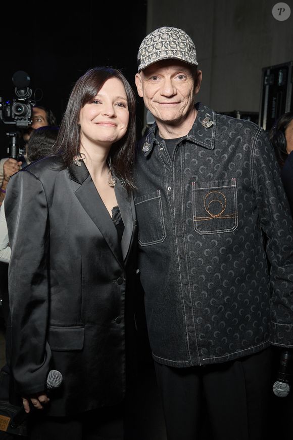 Exclusif - Anne Sila, Gaetan Roussel - Studio - Enregistrement du concert "Nos voix pour toutes", au profit de La fondation des femmes, à l'Adidas Arena à Paris, diffusée le 11 décembre sur TMC
© Cyril Moreau-Coadic Guirec / Bestimage