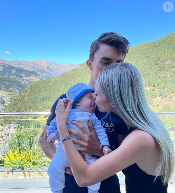 Marion Rousse et Julian Alaphilippe vivent en Andorre avec leur fils, Nino. Photo Instagram.