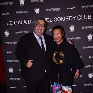 Wahid Bouzidi, Bun Hay Mean - Soirée de gala du Jamel Comedie Club au Paradis Latin avec Canal+ à Paris, le 8 octobre 2020.

© RACHID BELLAK / BESTIMAGE