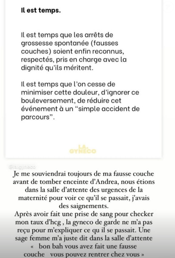"Je me souviendrai toujours de ma fausse couche avant de tomber enceinte d’Andrea, nous étions dans la salle d’attente des urgences de la maternité pour voir ce

Le témoignage de Rachel Legrain Léonard sur sa fausse couche