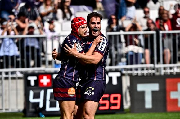 Louis Bielle-Biarrey - Demi-finale Union de rugby investec Champions Cup entre l'Union Bordeaux-Bègles et le Stade Toulousain  (35-18) à Bordeaux le 4 mai 2025. © Thierry Breton / PsnewZ / Bestimage