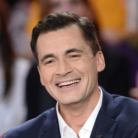 Olivier Minne - Enregistrement de l'émission "Vivement Dimanche" à Paris le 16 Décembre 2015 et qui sera diffusée le 20 Décembre 2015. Invité principal Patrick Bruel. COADIC GUIREC / BESTIMAGE
