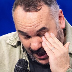 Exclusif - François-Xavier Demaison lors de l'enregistrement de l'émission "La Boîte à secrets", présentée par F.Bollaert et diffusée le 9 janvier 2026 sur France 3, dans les studios du Lendit à Saint-Denis, France, le 2 décembre 2025. © Cyril Moreau/Bestimage