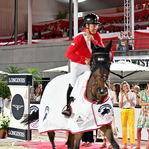 La princesse Caroline de Hanovre et sa fille Charlotte Casiraghi ont a assisté à la Monaco Longines Pro Am Cup au profit de l' AMADE à Monaco, le 3 juillet 2024. © Bruno Bebert/Bestimage