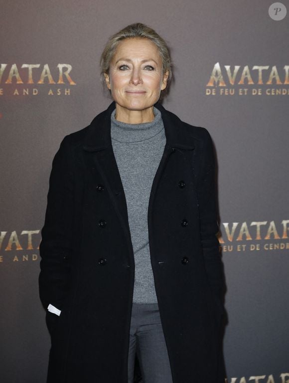 Malgré sa blessure, Anne-Sophie Lapix a continué à travailler et n’a pas abandonné ses obligations professionnelles.

 Anne-Sophie Lapix - Avant-première du film "Avatar : Fire and Ash" (Avatar : de Feu et de Cendres) à la Seine Musicale de Boulogne-Billancourt le 5 décembre 2025. © Marc Ausset-Lacroix/Bestimage