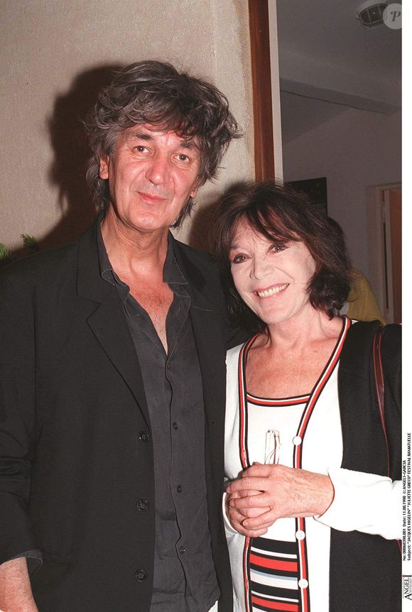 Jacques Higelin et Juliette Gréco au Festival de Ramatuelle. Photo par