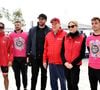 Plusieurs personnalités ont participé à l'événement.

Christos Fiotakis, Pierre Frolla, Gareth Wittstock, GMK, le prince Albert II de Monaco, la princesse Charlene et Francesco Castellaci - Le prince Albert II de Monaco et la princesse Charlene ont participé au " Road Safety Day ", Monaco, 29 mars 2026.