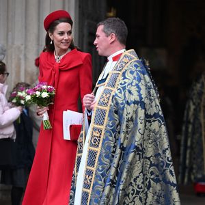 Catherine (Kate) Middleton, princesse de Galles - La famille royale britannique célèbre le 76ème Commonwealth Day à l'abbaye de Westminster à Londres, le 10 mars 2025.