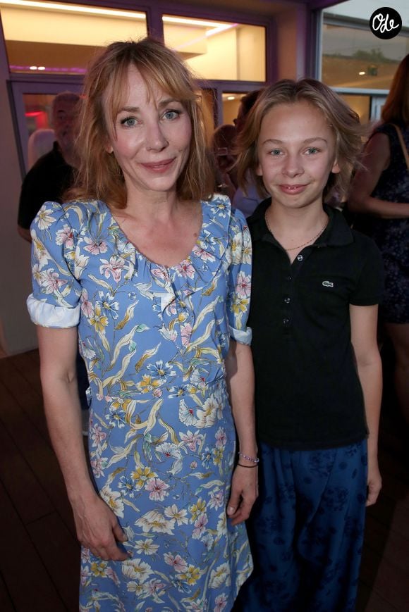 Exclusif - Julie Depardieu et son fils de 12 ans, Billy, qui joue dans le film - Projection en avant-première du film "Les Secrets de la Princesse de Cadignan" de A. Dombasle au CNC à Paris le 5 septembre 2023. © Bertrand Rindoff / Bestimage