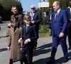 "Ils ont effectué un travail au palais", indique le prince. 
Hervé Van Praag, maire de Plévenon, Le prince Albert II de Monaco, La princesse Charlène de Monaco, Le prince Jacques de Monaco, marquis des Baux, La princesse Gabriella de Monaco, comtesse de Carladès lors d'une visite à Plévenon, Côtes-d'Armor le 9 avril 2025.

© Dominique Jacovides / Bestimage