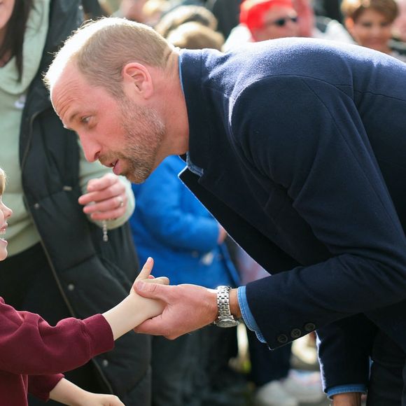Le prince William, prince de Galles, lors d'une visite officielle à un cours de formation d'arbitres de la FA au Sporting Khalsa FC à l'Aspray Arena Willenhall West Midlands ALPHA AGENCY / BESTIMAGE