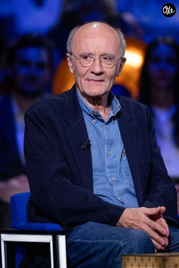 Exclusif - Philippe Geluck lors de l'enregistrement de l'émission "La Boîte à secrets", présentée par F.Bollaert et diffusée le 16 octobre sur France 3, à Paris, France, le 29 septembre 2026. © Cyril Moreau/Bestimage