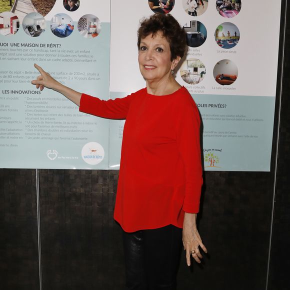 Exclusif - Catherine Laborde - Pour la 7ème année consécutive, l’association "Un Pas Vers la Vie" a organisé un dîner de charité en faveur de la recherche sur l'Autisme au Pavillon Vendôme à Paris le 22 mai 2017. © Marc Ausset- Lacroix / Bestimage