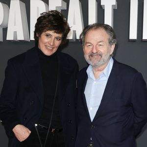 Inès de la Fressange et son compagnon Denis Olivennes - Avant-première du film "Un parfait inconnu" au Grand Rex à Paris le 15 janvier 2025. © Coadic Guirec/Bestimage