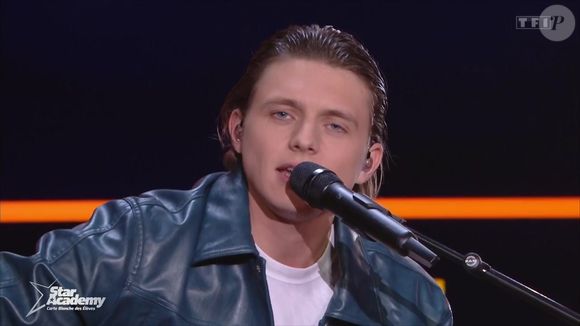 Ulysse lors d'un prime de la "Star Academy 2024"