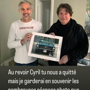 Paul Belmondo a rendu hommage à son ami Cyril qui est décédé.