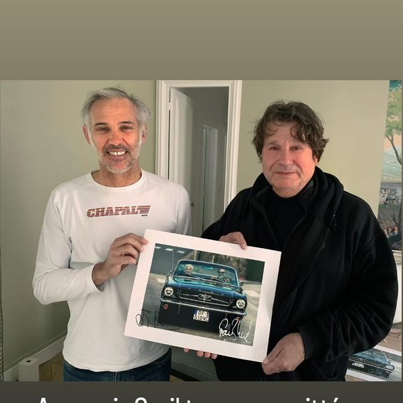 Paul Belmondo a rendu hommage à son ami Cyril qui est décédé.