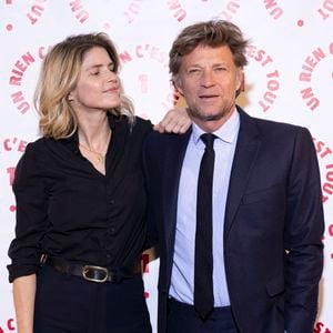 Alice Taglioni, Laurent Delahousse au photocall des invités au dîner de gala de l'association "Un rien c'est tout" au musée de l'armée aux Invalides à Paris le 7 mars 2024.
© Cyril Moreau / Bestimage