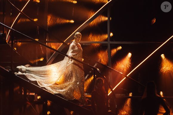 Concert de Celine Dion au défilé anniversaire Elie Saab "1001 Seasons of Elie Saab" à l'espace "The Venue" à Riyad, Arabie saoudite le 13 novembre 2024. © Tiziano Da Silva / Bestimage