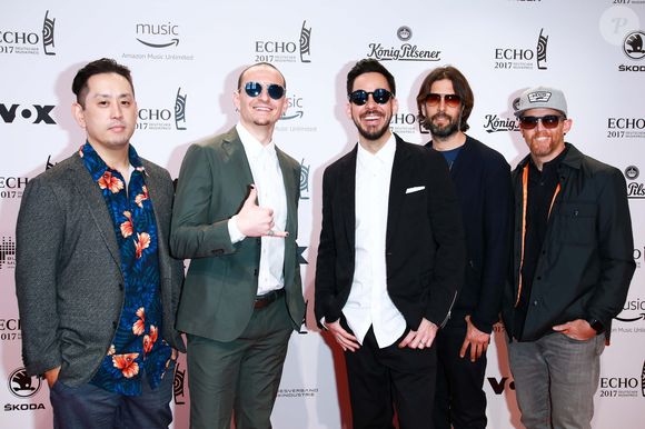 Linkin Park aux "2017 Echo Awards" à Messe Berlin, le 6 avril 2017. Action Press / Bestimage