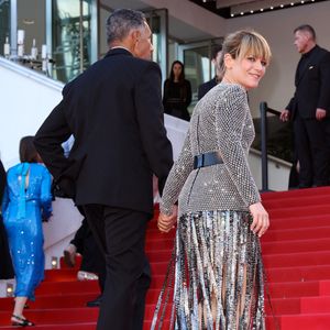 Roschdy Zem, Marina Foïs - Montée des marches du film « The Mastermind » lors du 78ème Festival International du Film de Cannes, au Palais des Festivals à Cannes. Le 23 mai 2025
© Jacovides-Moreau / Bestimage