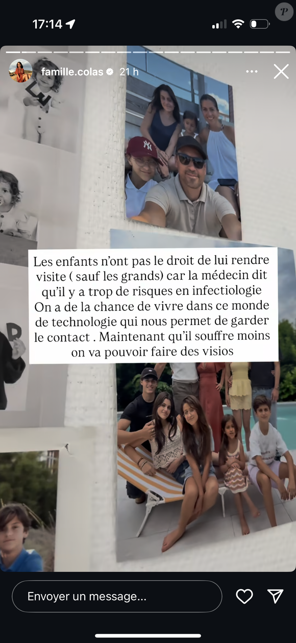 Delphine Colas (Familles nombreuses, la vie en XXL) donne des nouvelles de son mari Olivier, dimanche 7 septembre 2025 sur Instagram.