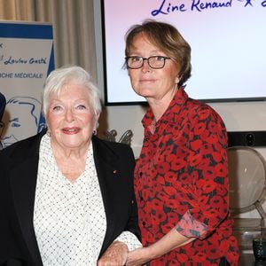 Exclusif - Line Renaud et Claude Chirac - Remise du prix "Fonds de dotation Line Renaud-Loulou Gasté" pour la recherche médicale à la Maison de la Recherche à Paris le 15 novembre 2023. © Coadic Guirec/Bestimage