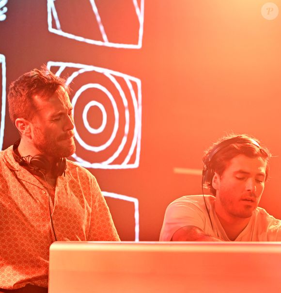 Le duo de Dj "Parallelle" - Le prince Albert II de Monaco et la princesse Charlene ont célébré les 25 ans du Grimaldi Forum et inauguré l'extension de l'espace d'exposition accompagné par M. Pierre André Chiappori représentant le ministre d'Etat de la Principauté, M. Henri Fissore, le président du Grimaldi, et de Mme Sylvie Biancheri, la directrice générale, à Monaco le 16 janvier 2025 © Bruno Bebert/Bestimage
