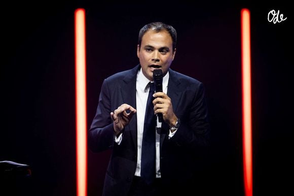 Charles Consigny lors de la deuxième édition du Grand Débat des Valeurs au Palais des Sports de Paris le 13 avril 2023.

© JB Autissier / Panoramic / Bestimage